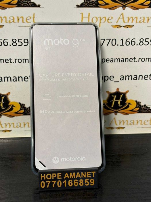Hope Amanet P10/MOTOROLA G84 5G 256 GB NOU