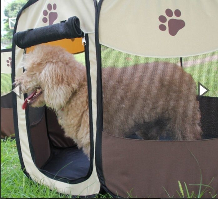 Сгъваема кошара за кучета и котки