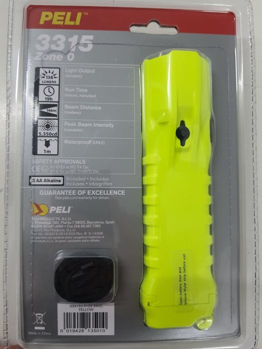 Lanterna profesionala submersibilă Antiex Peli MediumLite 3315Z0