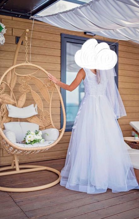 Булчинска рокля с корсет – размер S/М