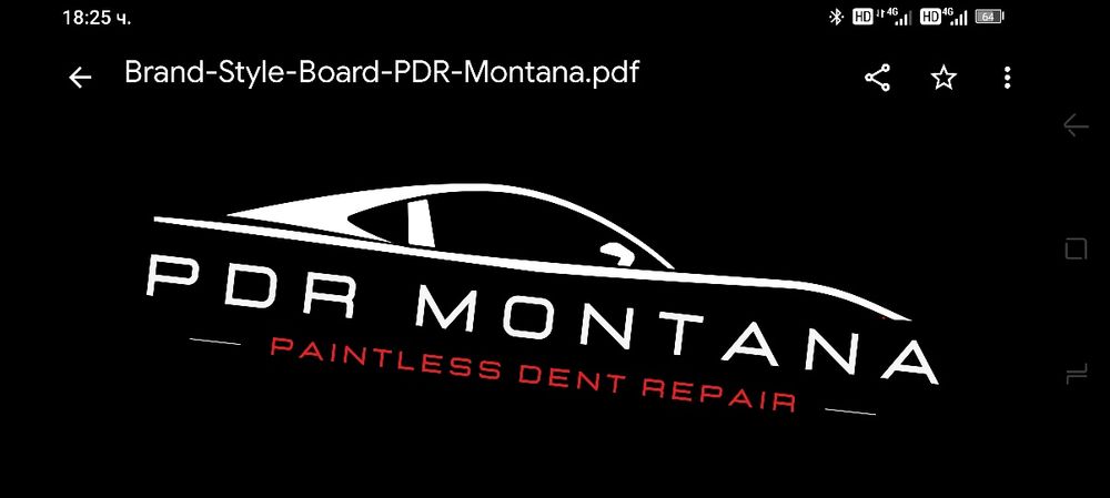 PDR Ремонт на вдлъбнатини без боядисване – PDR Montana