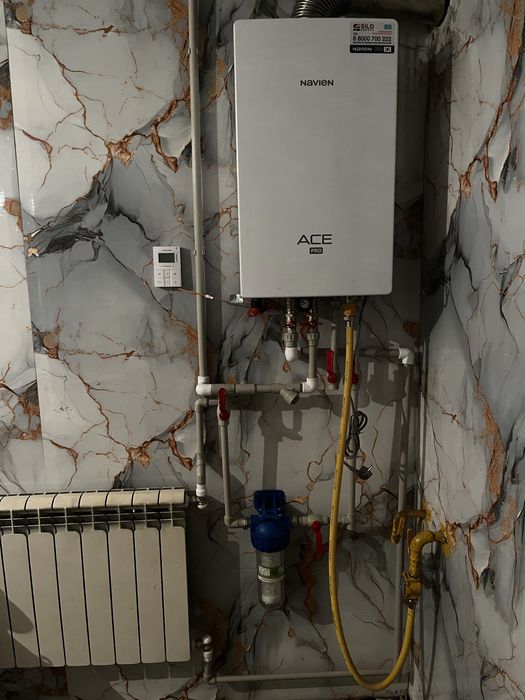 Монтаж газового котла