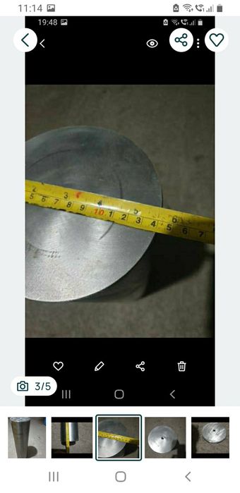 Cilindru de aer pentru suspensii pneumatice