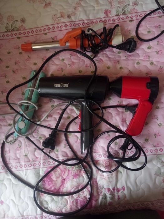 Утюжок -плойка (2в1), гафре, плойка, фены