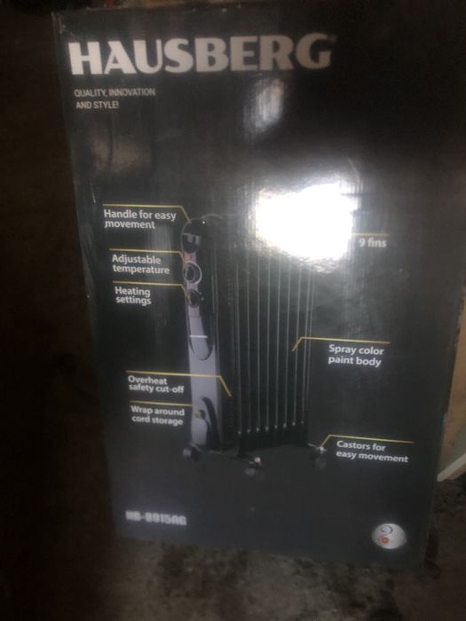 Vand radiator cu ulei vortex si hausberg