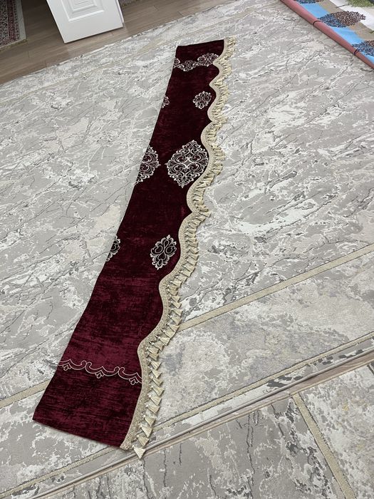 Шторы вверняя часть узорами