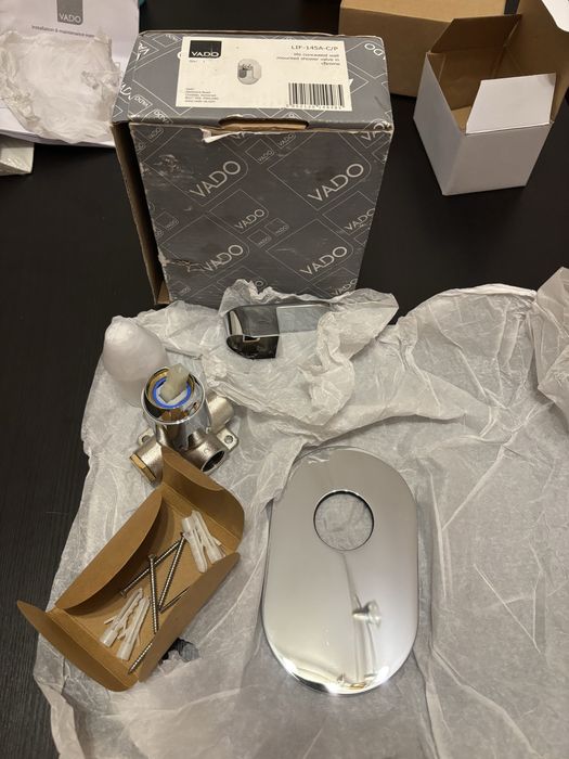 Душ смесител за вграждане Vado