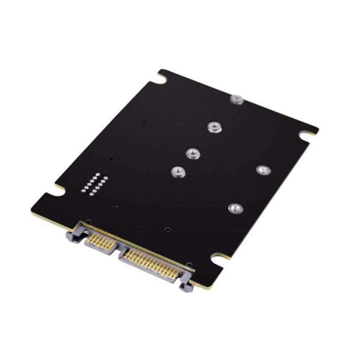 2in1 adaptor convertor mSATA + M.2 NGFF la SATA 3 2.5 inch pt SSD