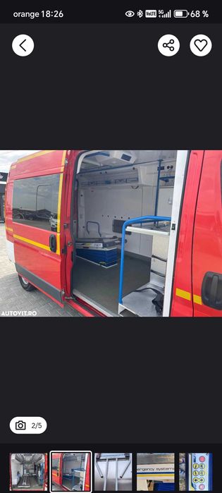 Scaun Profesional ambulanta Electric
