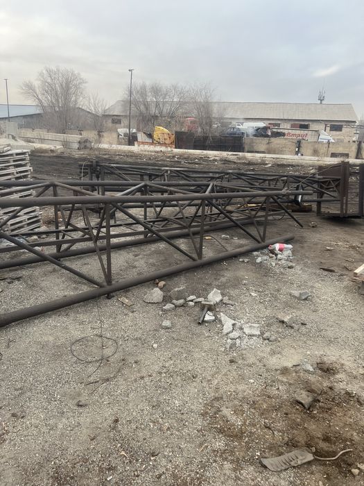 Смотровая башня, столб, лэп