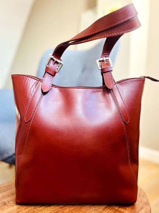 Нова кожена чанта Vera (Италия) / Brand new leather bag Vera (Italy)