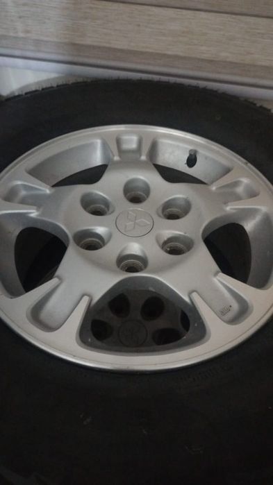 Диски Pajero 4 с шинами