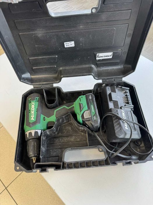 Комплект Винтоверт Hikoki ds18df и Перфоратор Hikoki dh18dbl