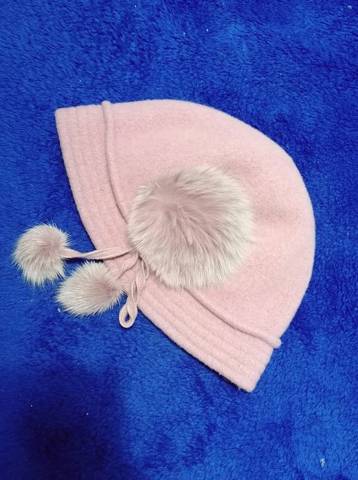 Căciuliță pentru dame, 100% lână de calitate