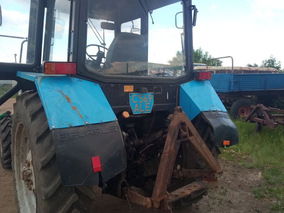 Продам трактор МТЗ 82 с куном стартерный быстросъёмные