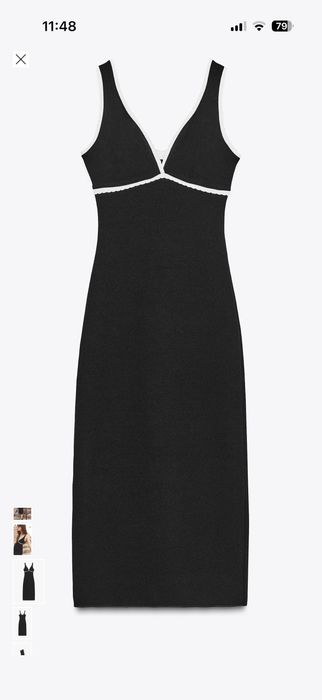 Рокли Zara размер S и М финно плетиво