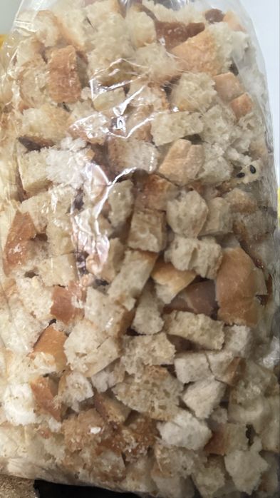 Сухари  на корм