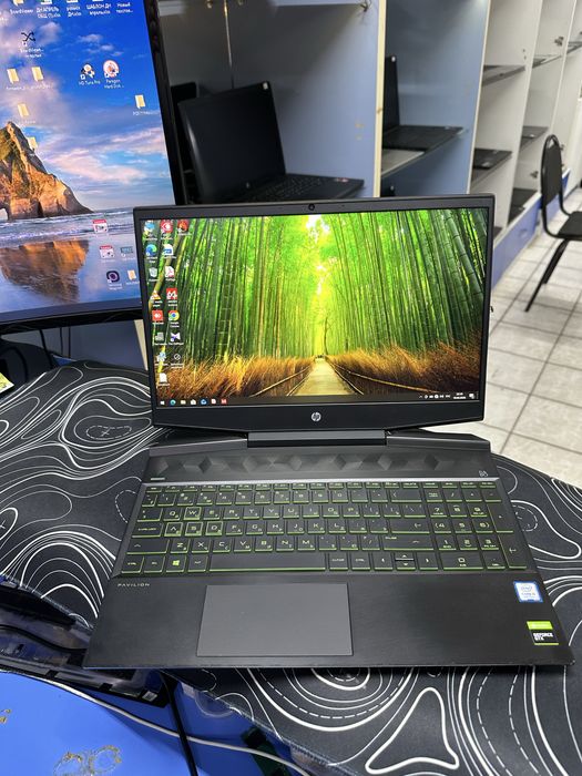 HP Gaming Core i5-9300H ОЗУ-8ГБ ССД-512ГБ GeForce GTX1650 емкость 77%