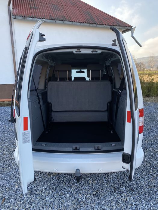 VW Caddy ~Maxi 2,0 Tdi~140~CP~ BMM~ 7 Locuri- ‼️2 usi la Spate