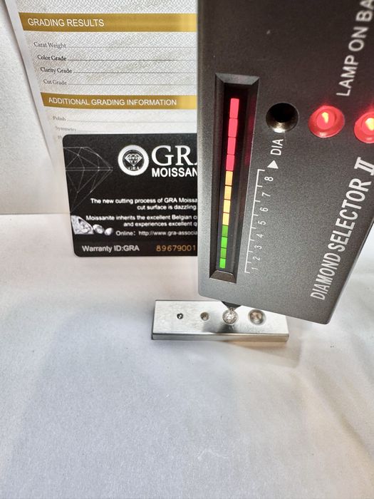 Диамант 0.5 карата, мойсанит за бижу и подарък