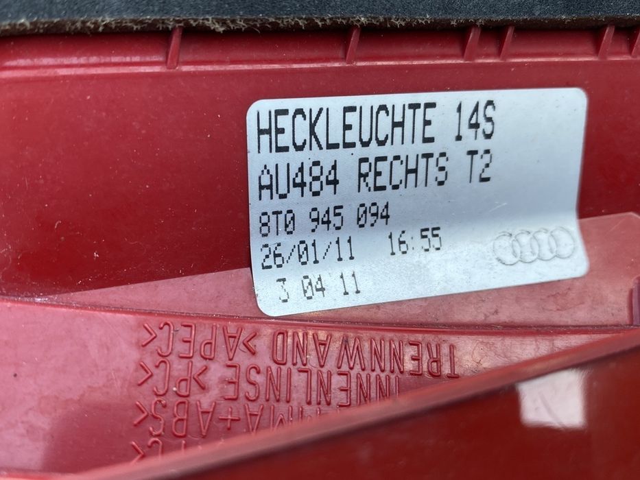Stop / Stopuri / Tripla / Triple Audi A5 Coupe / Sportback
