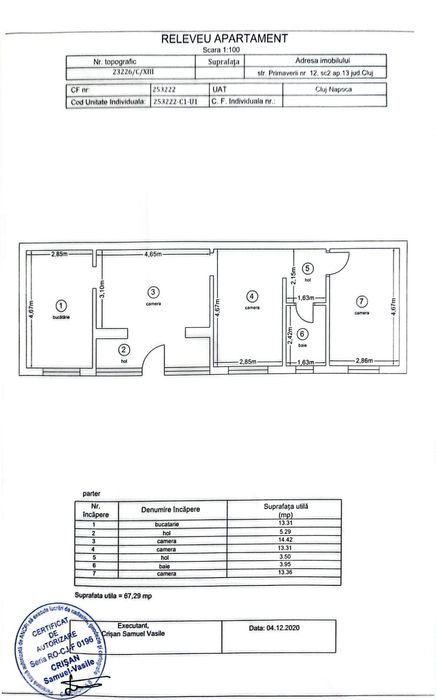 Spațiu comercial 67 mp Manastur