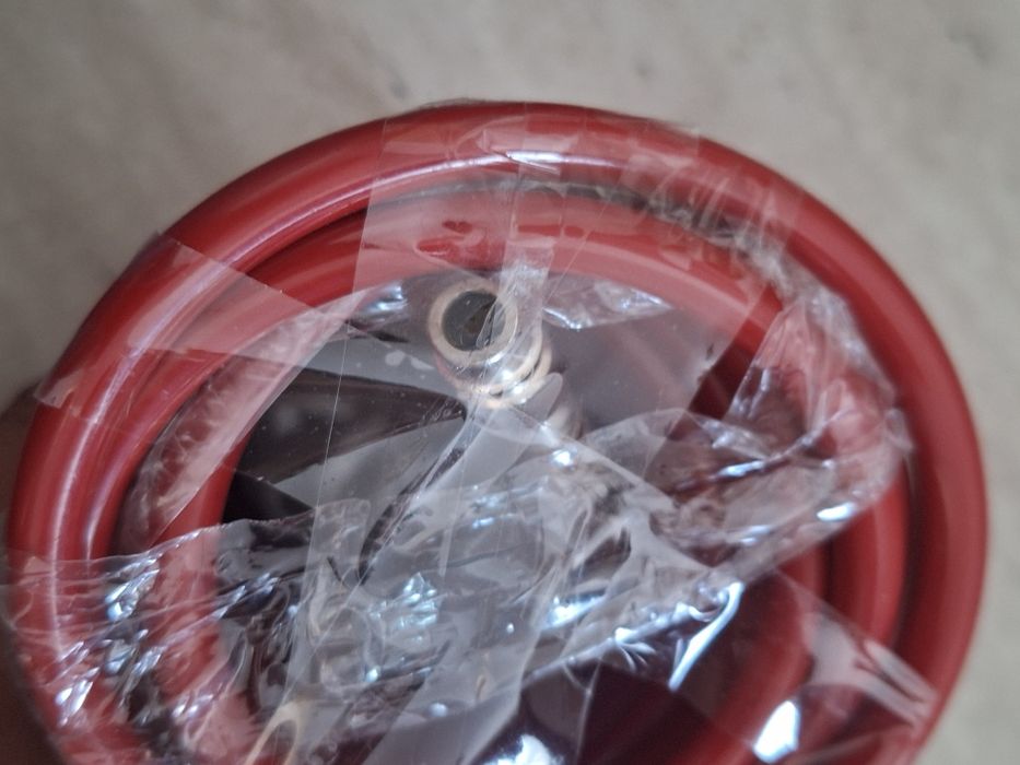 приставка за помпане на гуми макара и спирален маркуч на Parkside