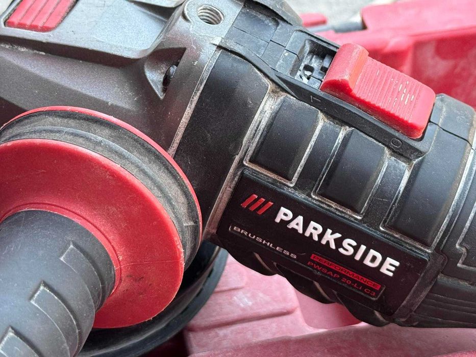 Акумулаторен ъглошлайф Parkside PWSAP C3
