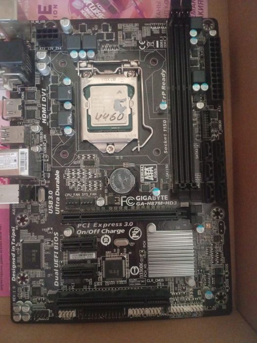 Продам материнскую плату с процессором