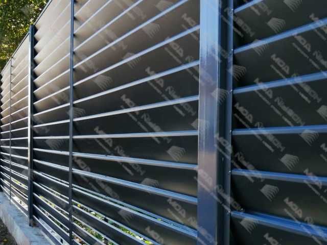 Забор жалюзи от производителя