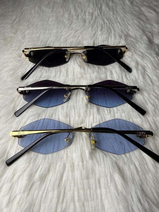 Cartier rimless sunglasses слънчеви очила