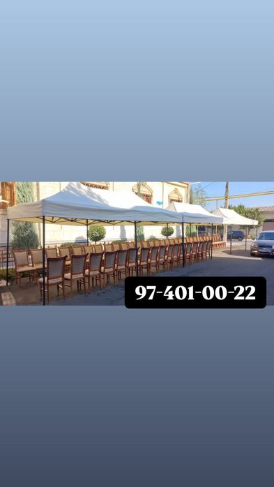 Prokat konditsiyoner stol stul zontik прокат стол стул зонтик чинни