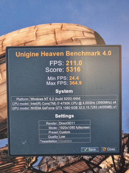 Геймърски Компютър/i7 4790K/16GB RAM/M.2:256GB/GTX 1060 6GB