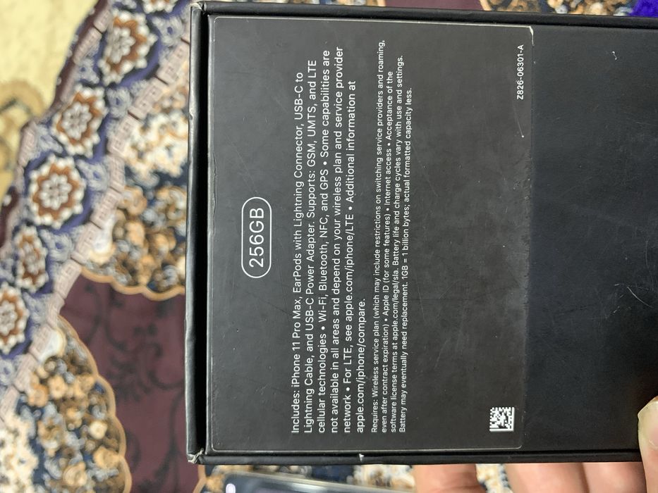 Iphone 11 pro max 256gb