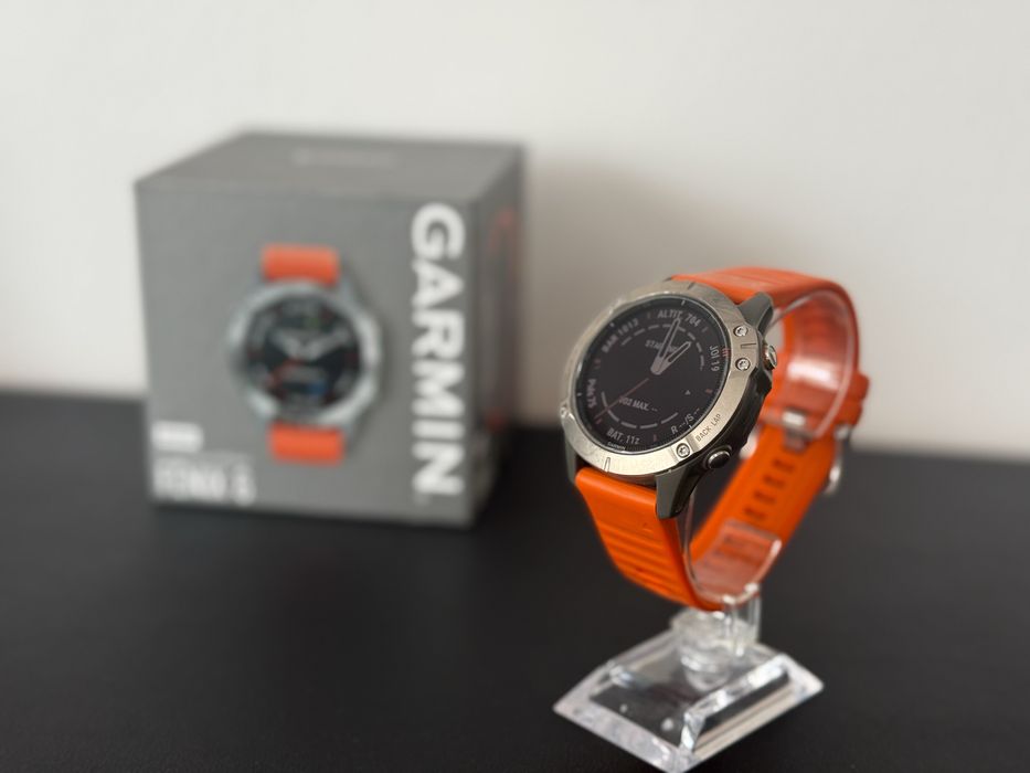 Garmin Fenix 6 SAPPHIRE Full Box – Stare foarte bună