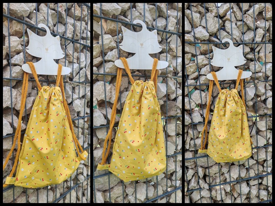 Săculeți grădiniță personalizați cu nume | Handmade