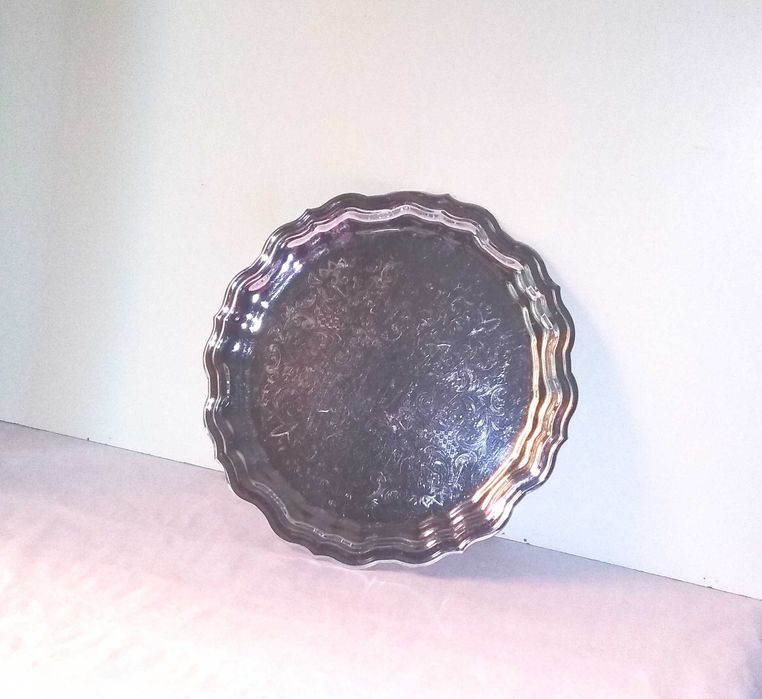 Мельхиоровый  поднос