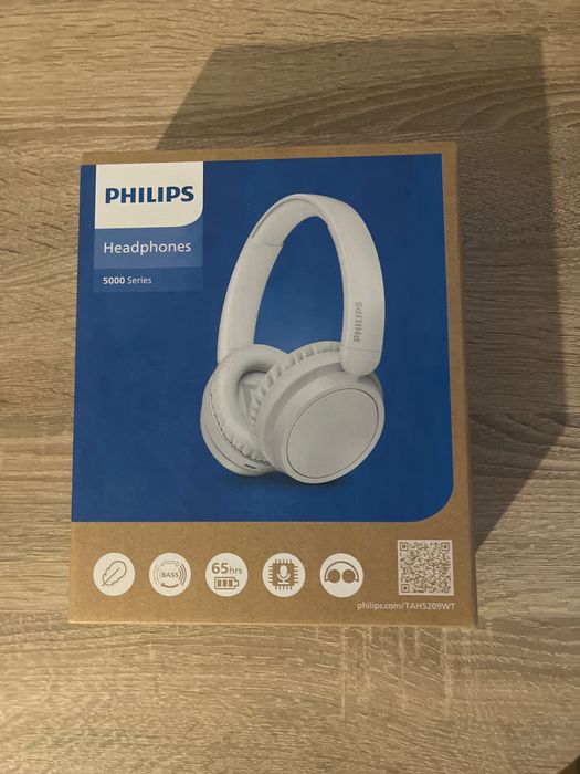 Слушалки Philips 5000 Series Бели