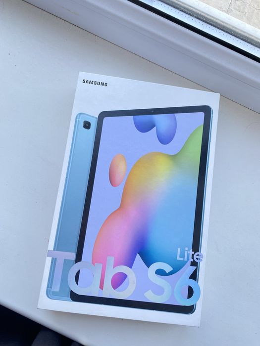 Планшет Samsung Galaxy Tab S6 lite в небесно голубом цвете