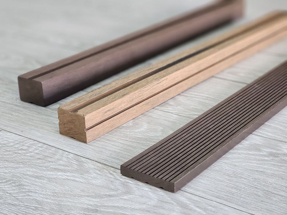 Ограждения из дпк, перила, перегородки, поручен 10 лет гарантия