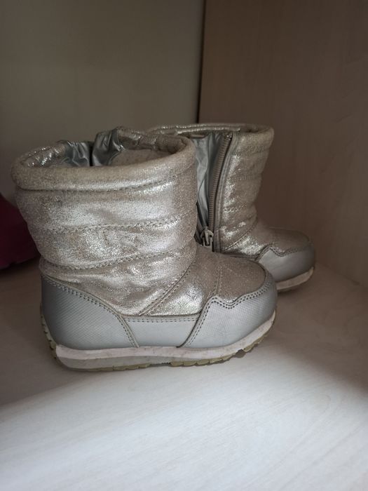 Сапоги детские зимние 25 размер.