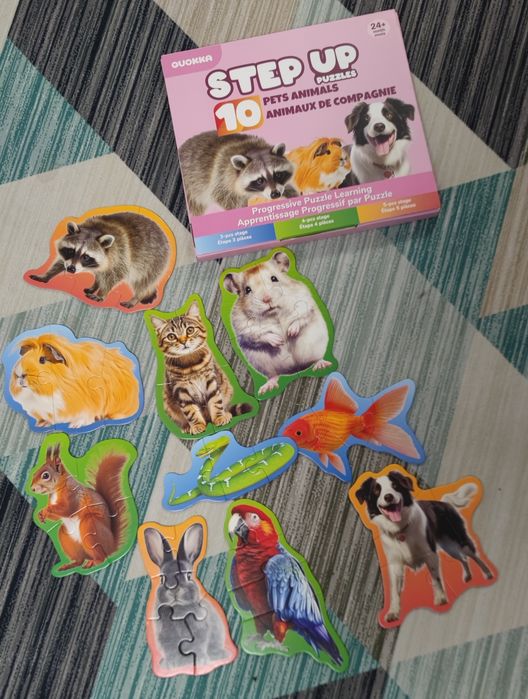 Puzzle animale copii 2 ani