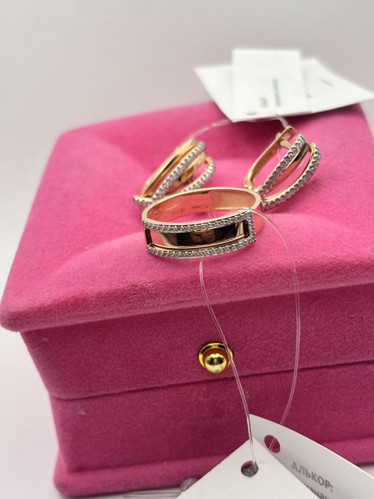 Бриллиант набор 585 проба новые