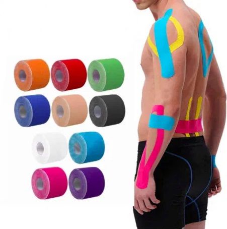 Кинезио тейп 5м (Кинезио тейп) эластичный пластырь