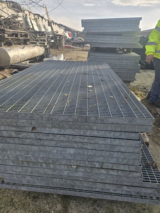 Grătare zincate galvanizate