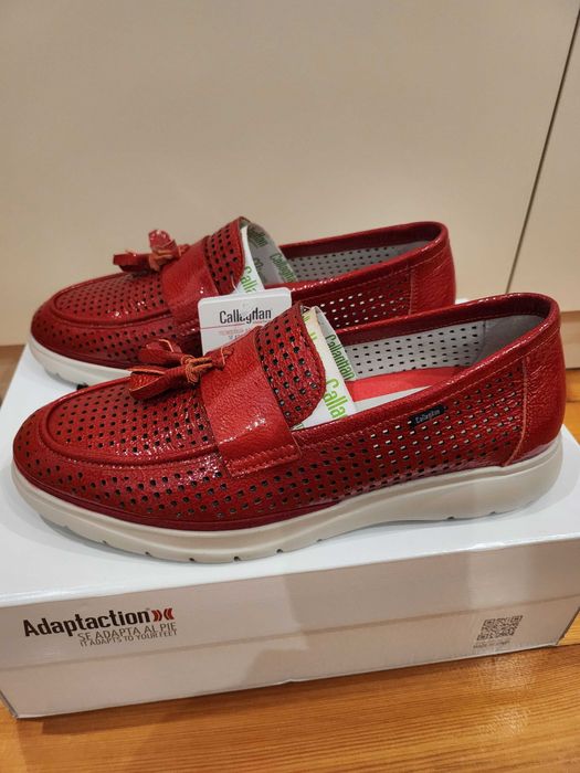 Дамски обувки CallagHan №38 - цвят червен
