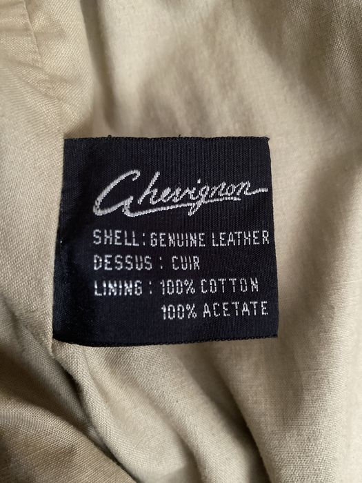 Chevignon 1979 кожено яке тип Бомбър