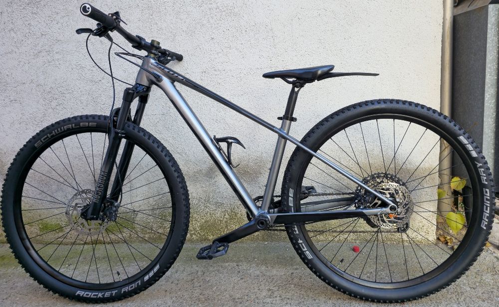 Scott scale 29 цола S размер 1x12 SLX  на проходни оси Въздушна вилка