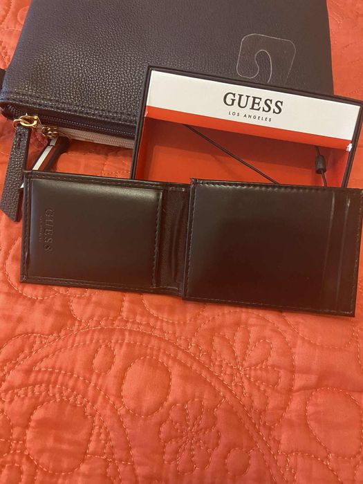 НАМАЛЕНИЕ Guess оригинален 100% портфейл/ картодържач