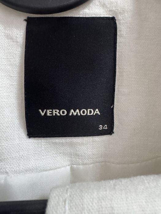 Sacou alb/crem Vero Moda
